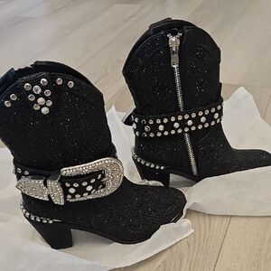 Sheriff Shine Cowboy Boots by Club Exx